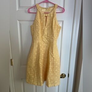 Cute lacey yellow dress